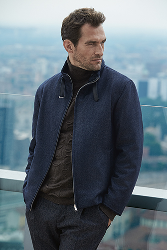 Мужская куртка шуба | Paolo Moretti меха из Италии 