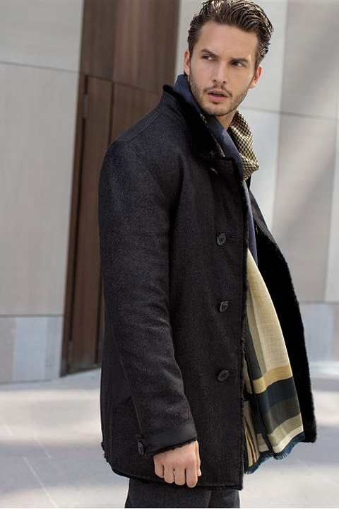 Мужские пальто из кашемира Paolo Moretti Милан